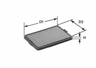 CLEAN FILTERS Воздушный фильтр MA1169